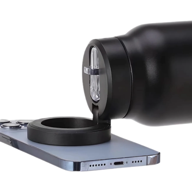 термопляшка з магнітним тримачем