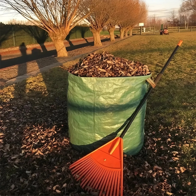 садова сумка з ручками