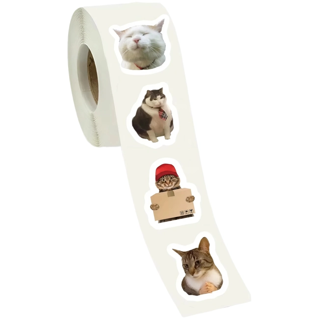 стикеры котики