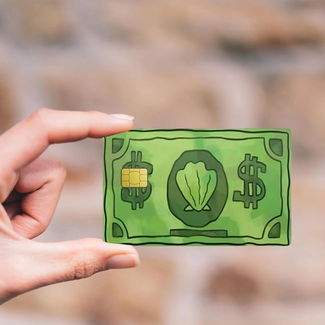 стікер для банківської картки