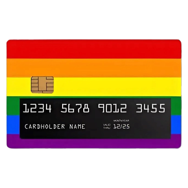 стикер для кредитной карты