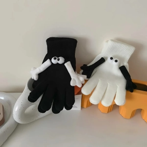 Держащиеся за руки перчатки для пары перчатки для пары