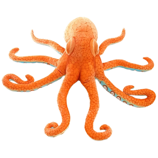 плюшевая игрушка осьминог