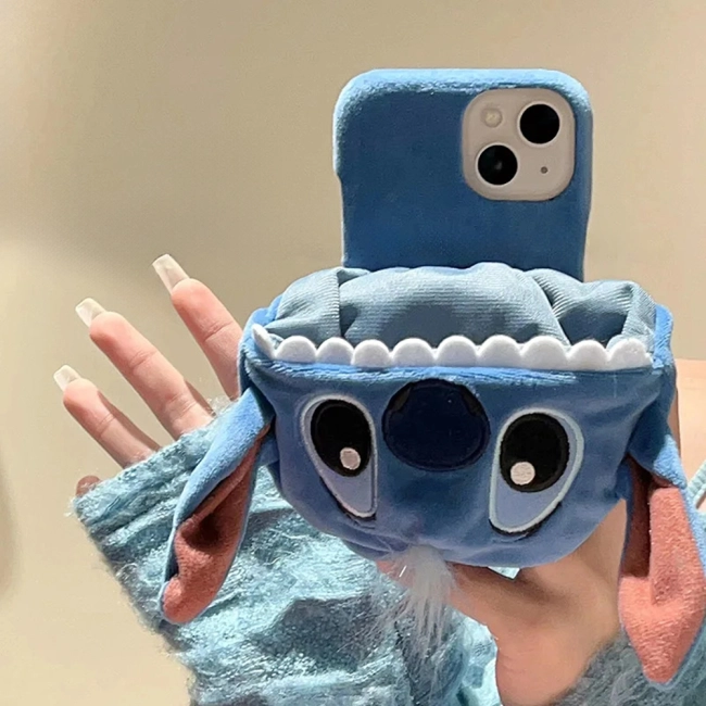 плюшевый чехол на айфон