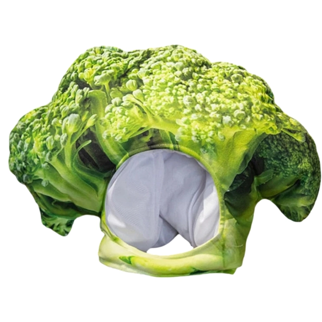 шапка в форе брокколи