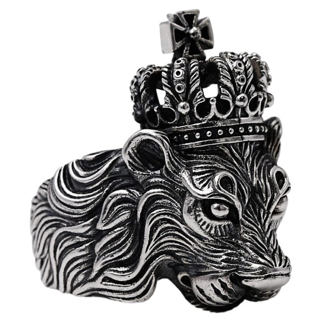 перстень в виде льва