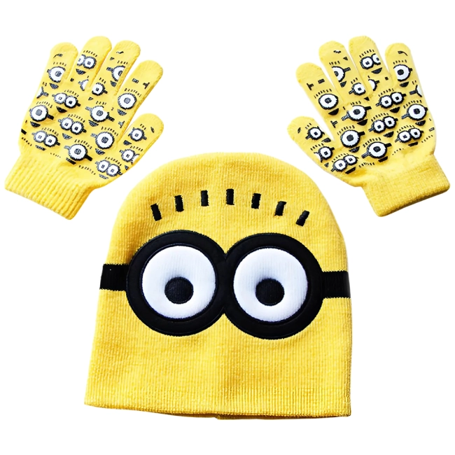 комплект из шапки и перчаток