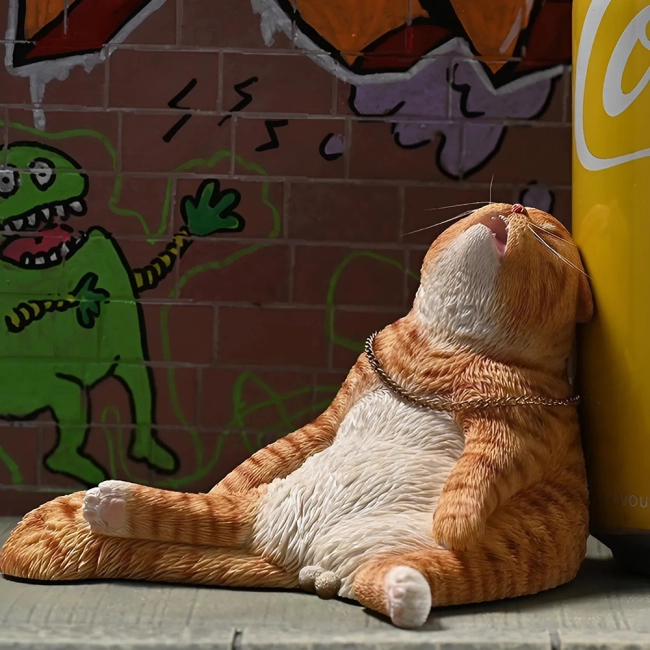 настольная фигурка кот