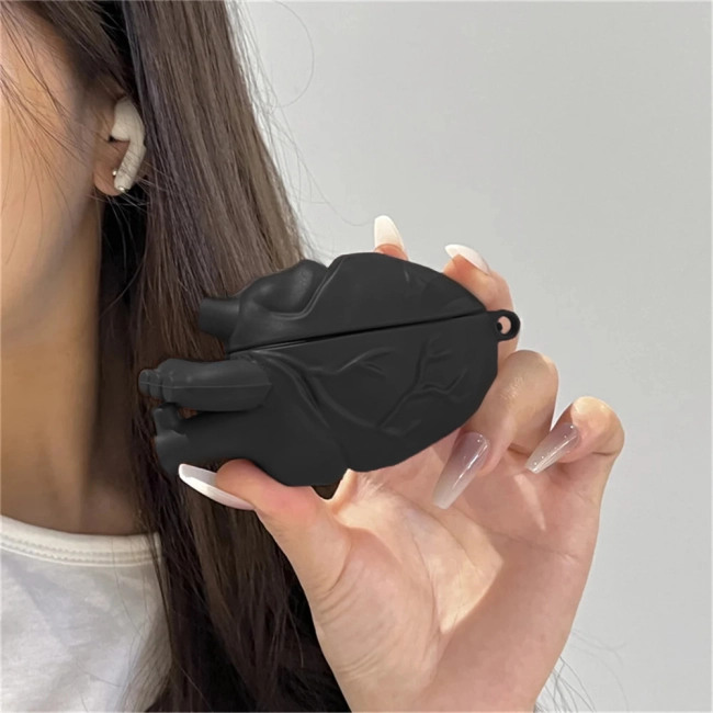 чехол сердце на аирподсы