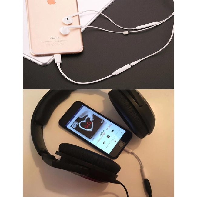 перехідник для навушників iphone 7