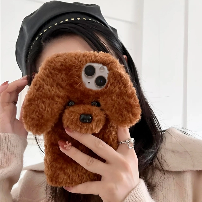 чехол на телефон с собачкой