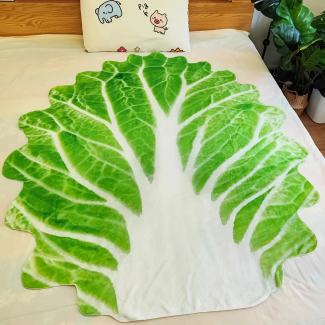 плед с принтом