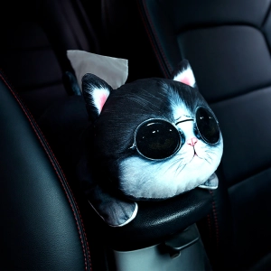 Автомобильная салфетница с котом салфетница с котом