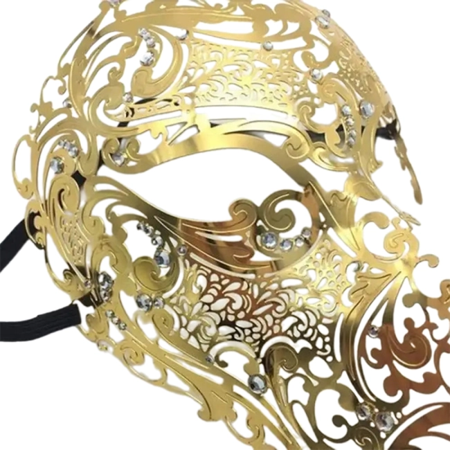 карнавальная маска с узорами
