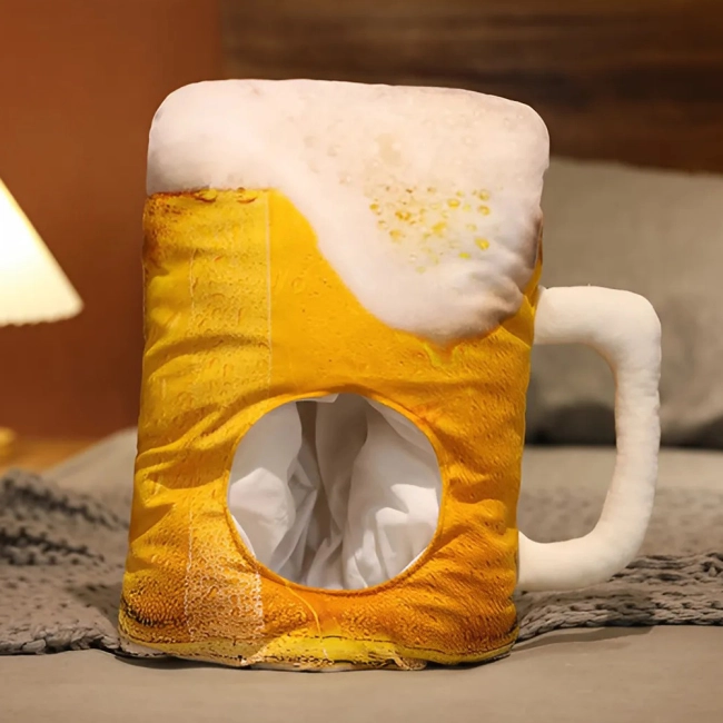 шапка в виде бокала