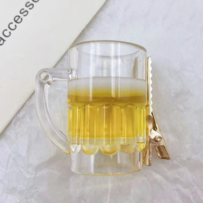 заколка бокал