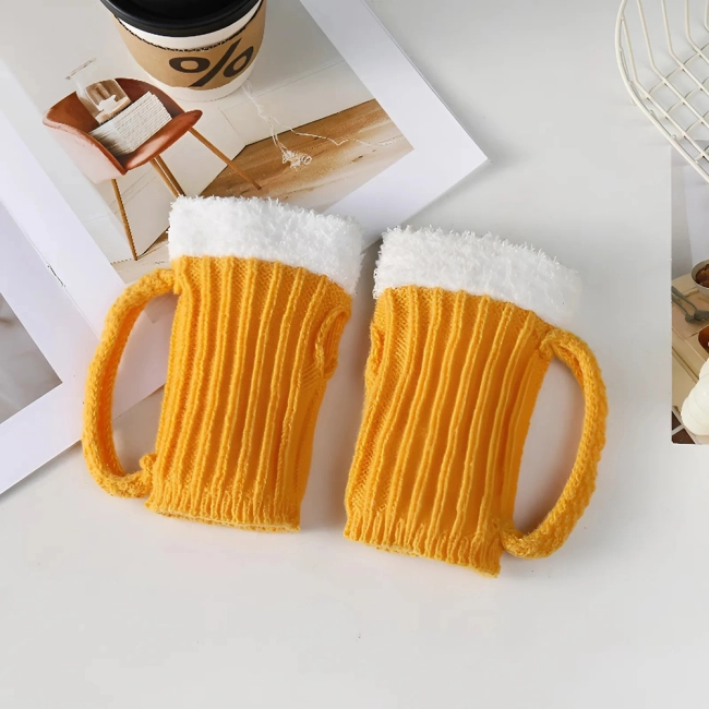 рукавички з пивом