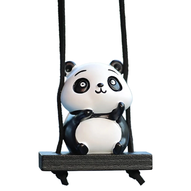 панда в машину