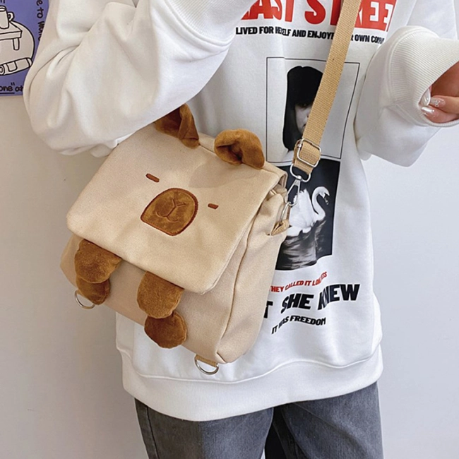 сумка-рюкзак з капібарою