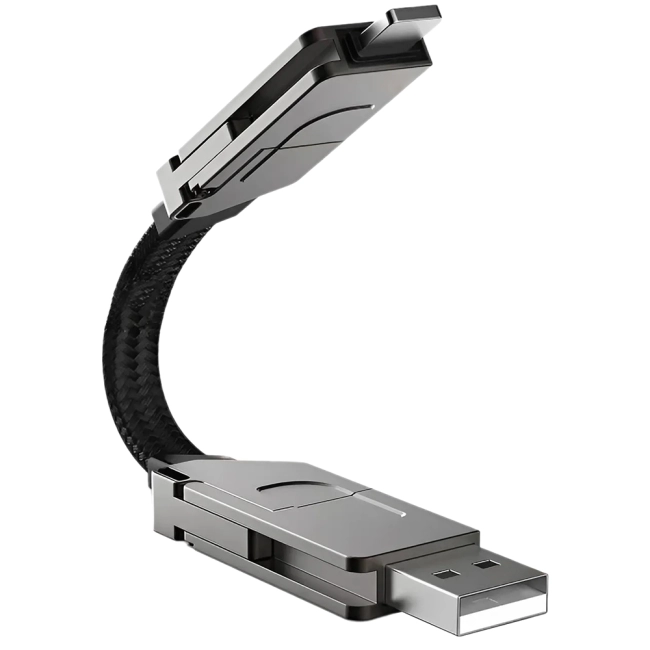 зарядный кабель-брелок