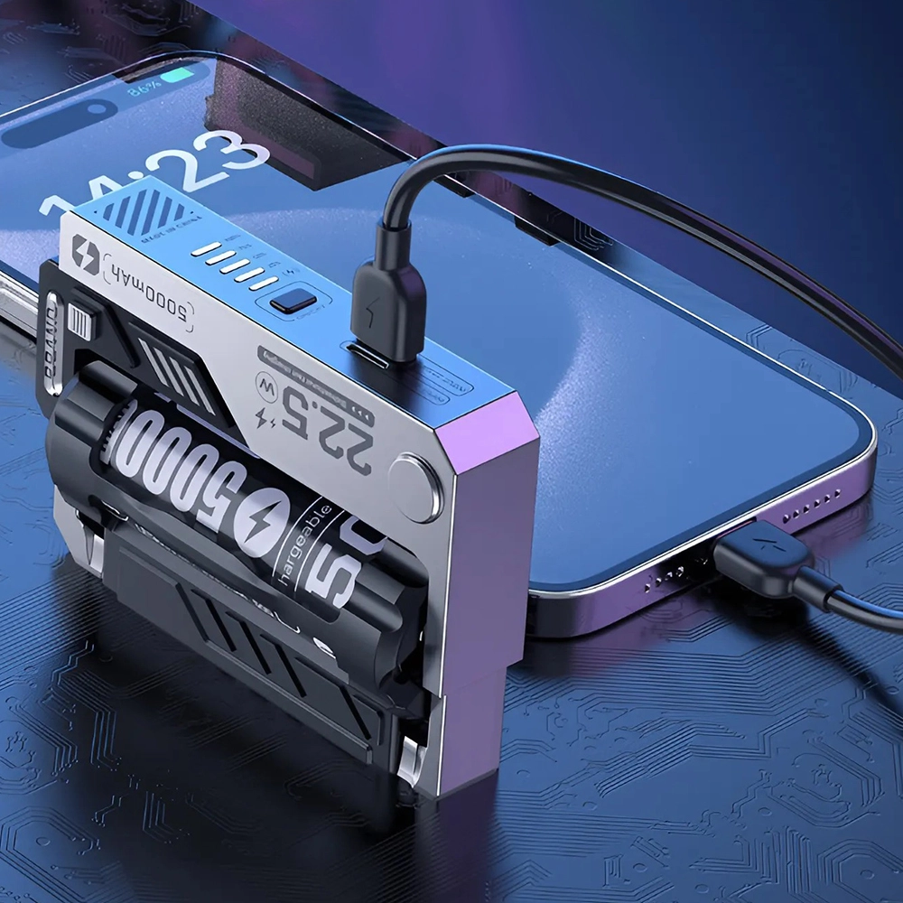 power bank с кабелем