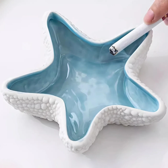 пепельница в виде морской звезды