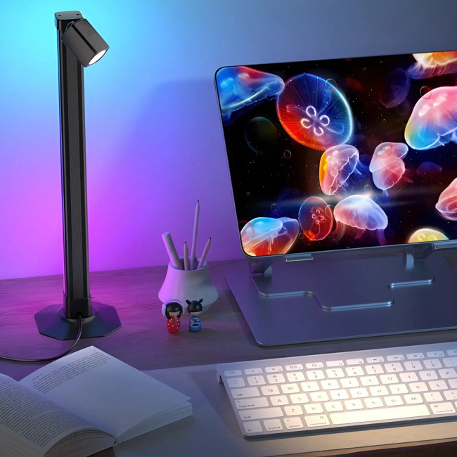 настольная лампа с подсветкой