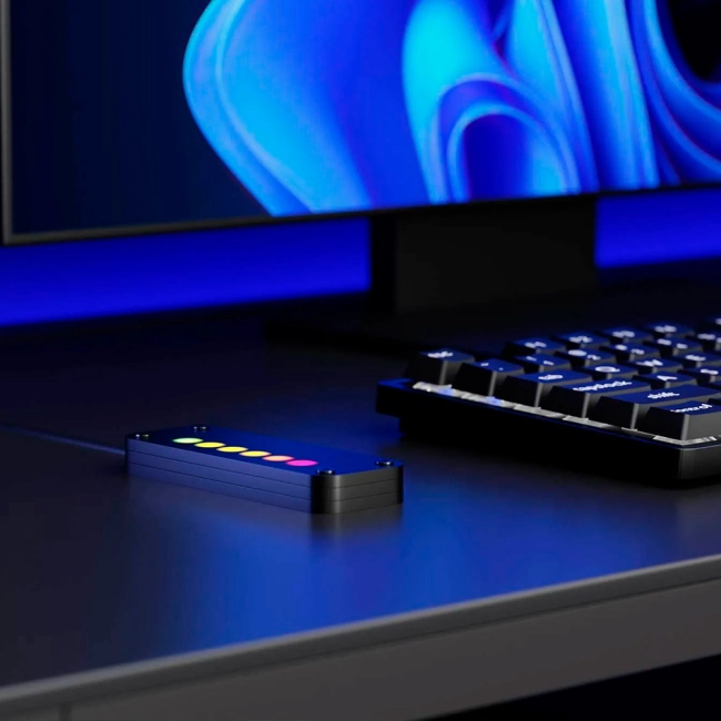 RGB кнопка включения компьютера