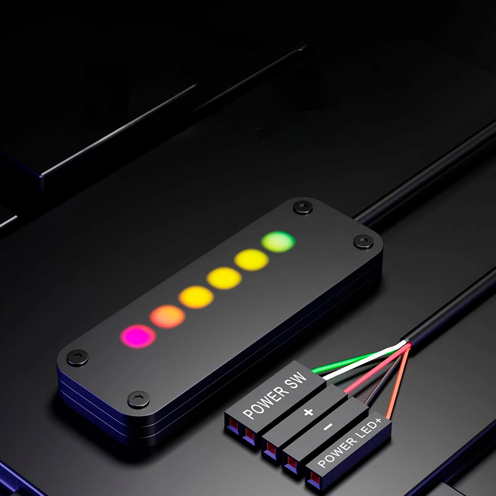 RGB кнопка ввімкнення ПК