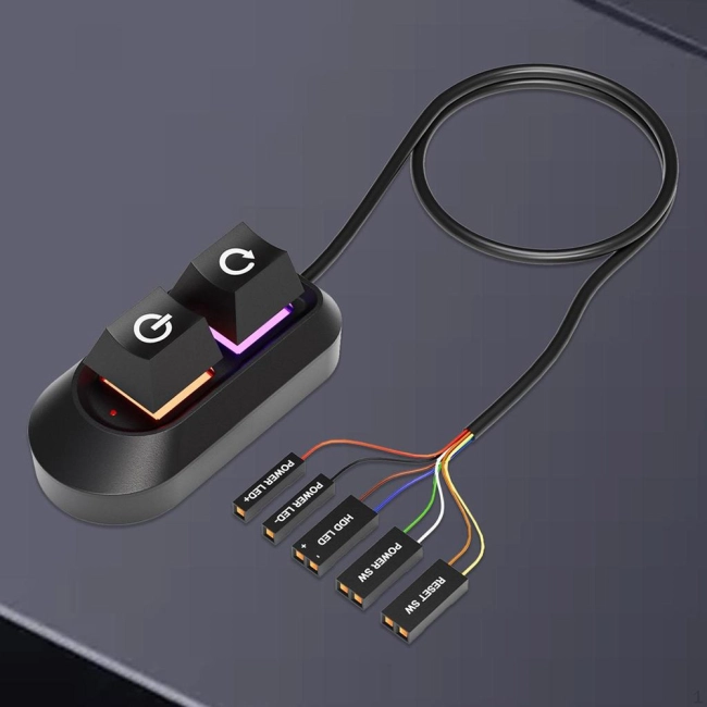 кнопка включения и перезагрузки ПК