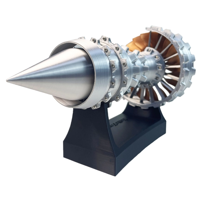 модель турбовентиляторного двигателя