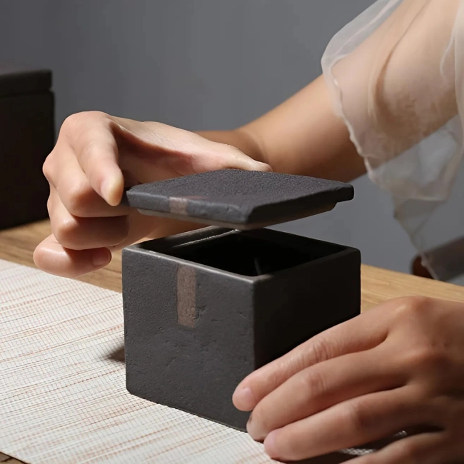 банка для хранения чая