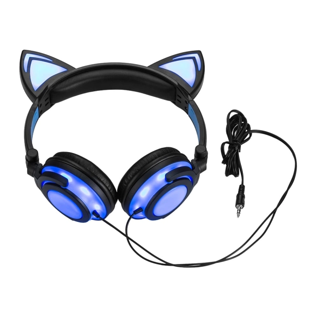 наушники с кошачьими ушками