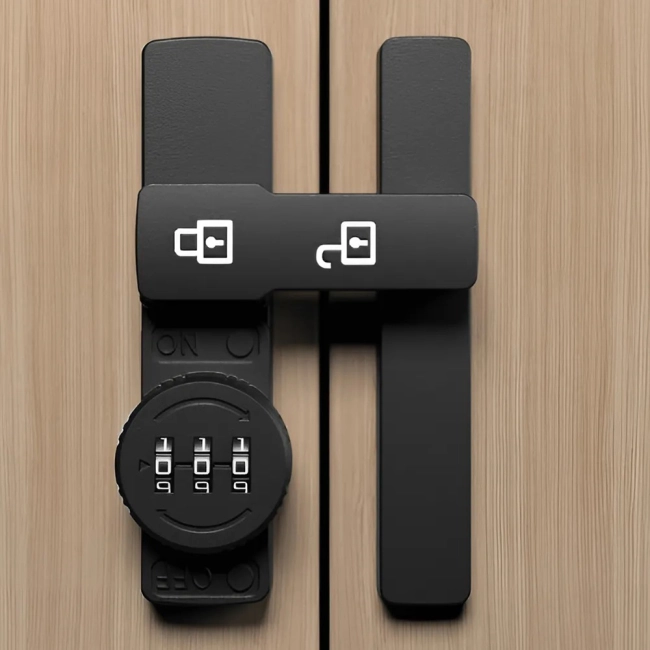 замок з тризначним кодом