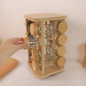 Набор баночек на подставке (16 шт) набор баночек на подставке