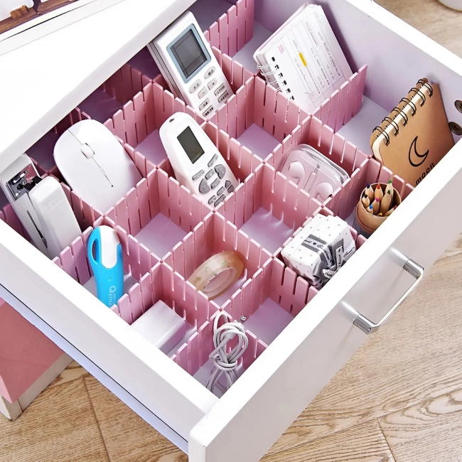 органайзери-роздільники для зберігання речей