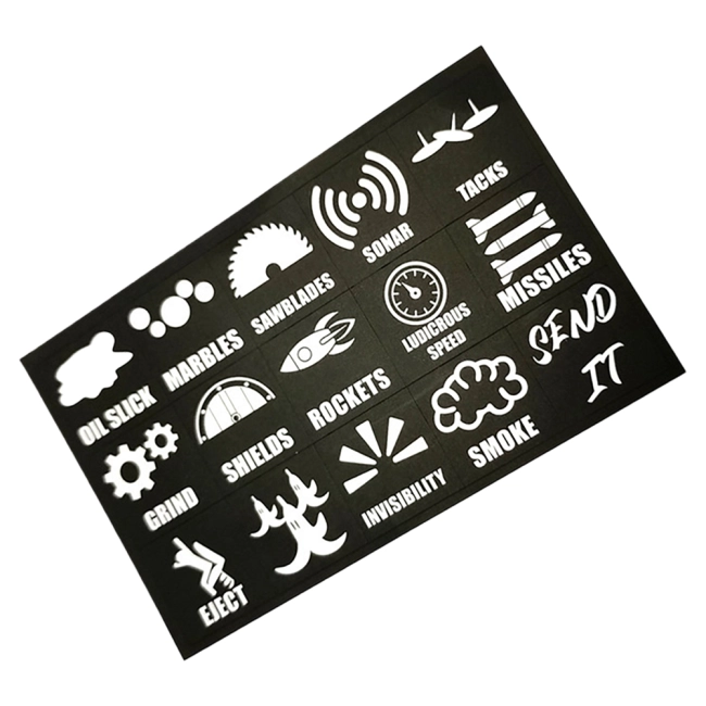 стикеры на приборную панель