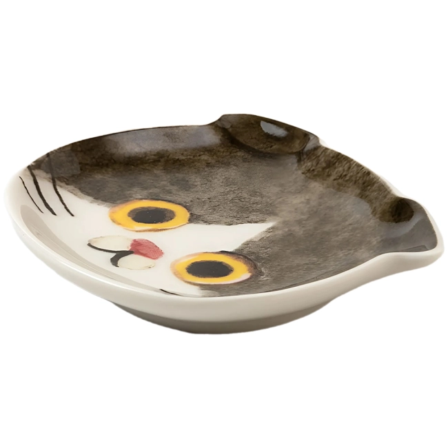 тарілки з котиком