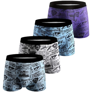 Труси з принтом (4 шт) труси з принтом