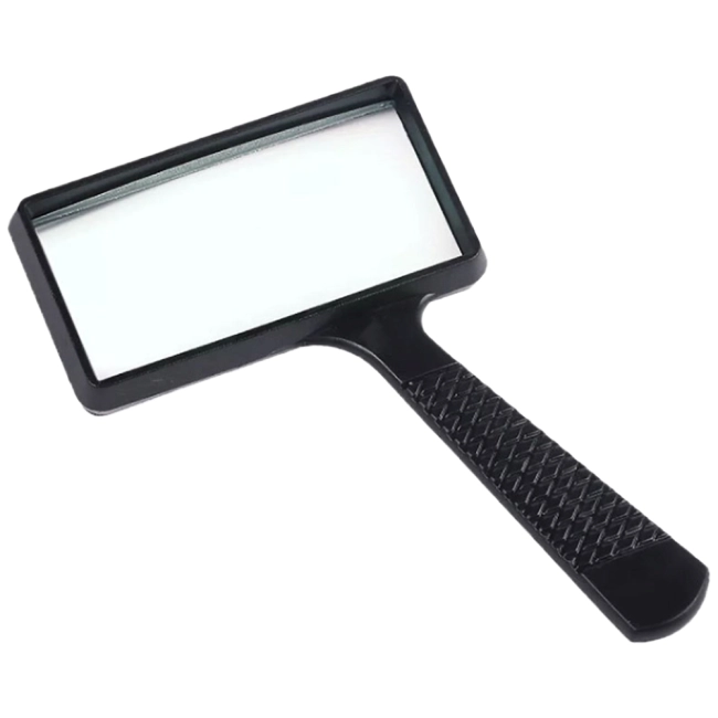 прямокутна лупа для читання