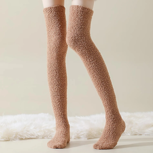 теплые женские гольфы