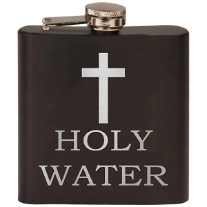 Фляга з написом Holy Water фляга з написом