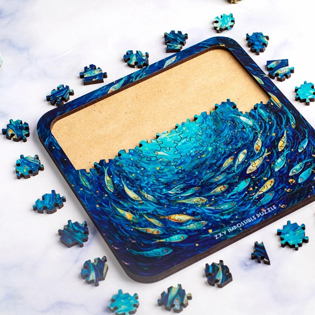 пазл с морским дном