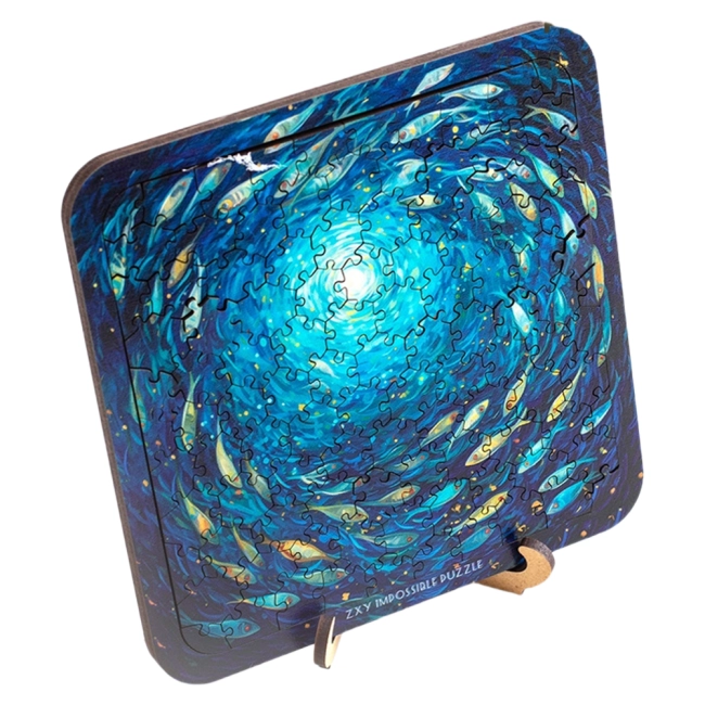 пазл с морскими рыбкам