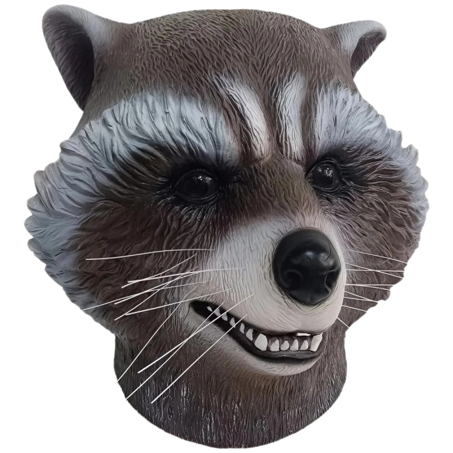 маска с енотом