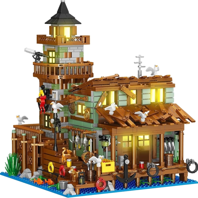 конструктор рыбацкая хижина