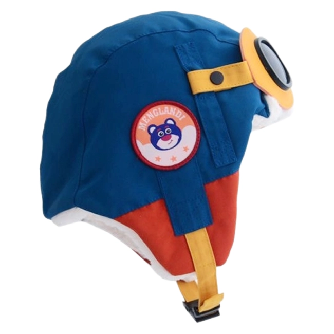 шапка летчика с очками