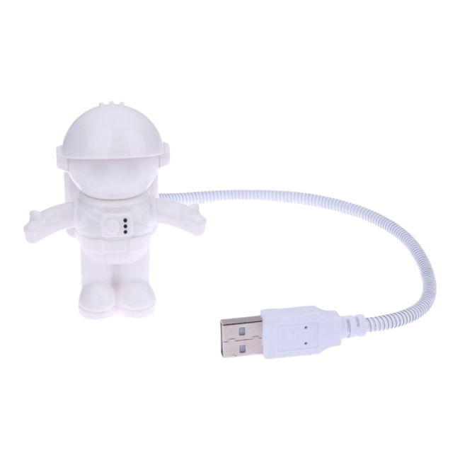 usb лампа космонавт