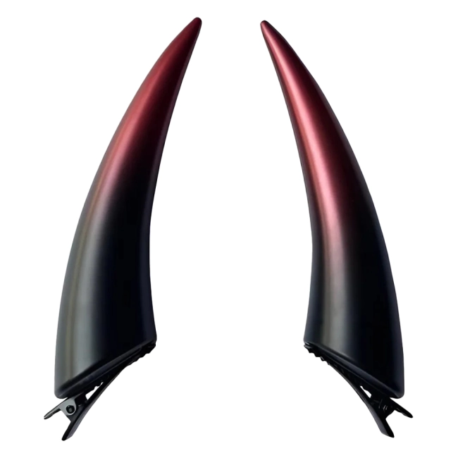 заколки рожки