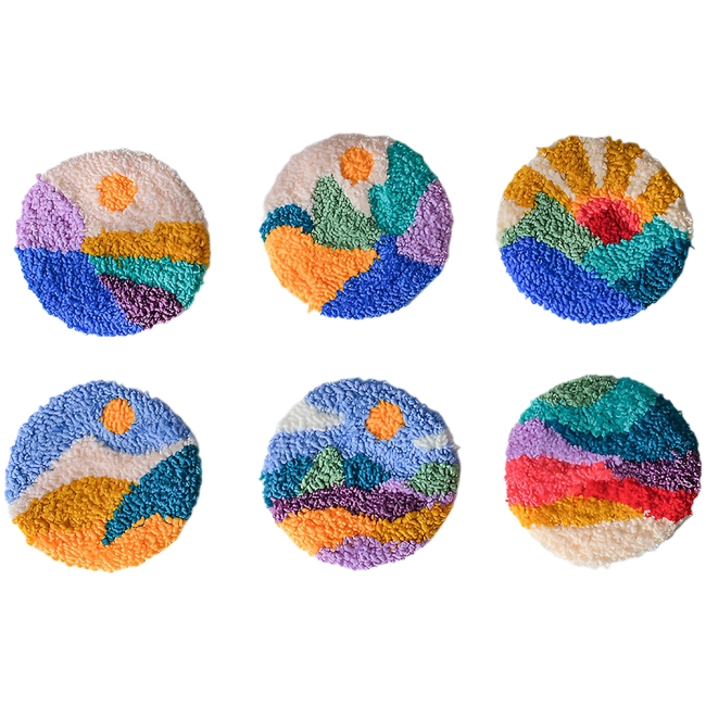 набор для вышивки подставок